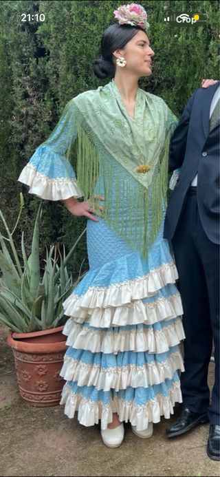 Traje Flamenca Hecho a Mano