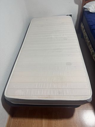 Colchón y somier 1 metro
