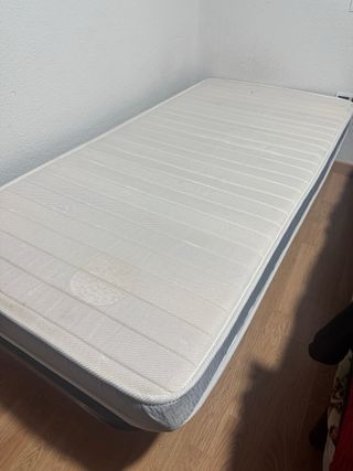 Colchón y somier 1 metro