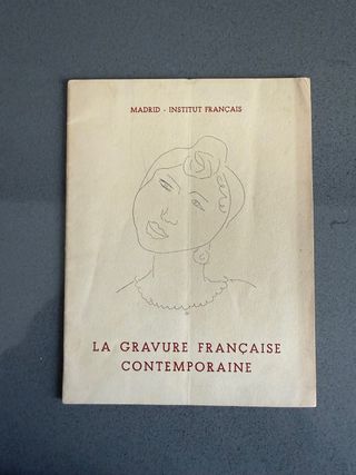 año 1953 - EL GRABADO FRANCES CONTEMPORANEO