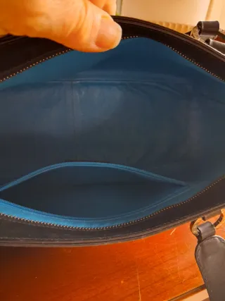 Borsa pelle Bulgari originale nera