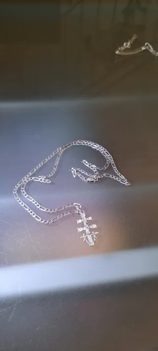 Collar Plata 925 Cruz Caravaca