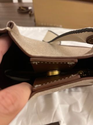 Bolso Zara Beige y Marrón Nuevo