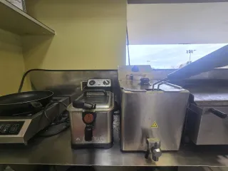 Freidora Profesional Acero Inoxidable