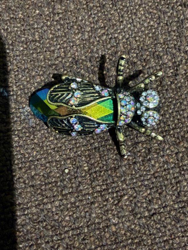 Conjunto Bijou Brigitte: Pendientes y Broche