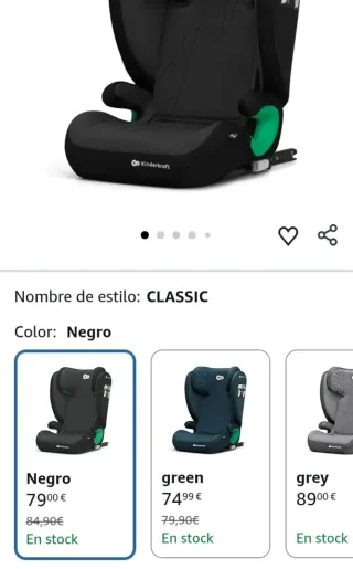 Kinderkraft JUNIOR FIX Silla coche Isofix