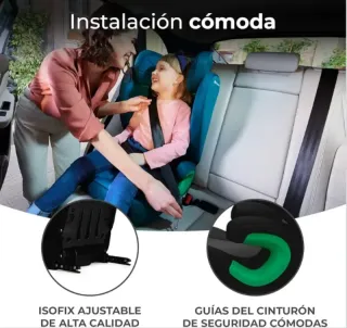 Kinderkraft JUNIOR FIX Silla coche Isofix