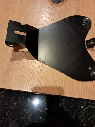 Asiento Moto Custom Negro