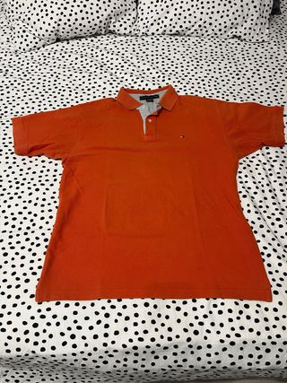 Polo Tommy Hilfiger Naranja Talla L