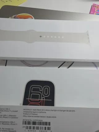 Apple Watch SE 40mm Beige/Plata