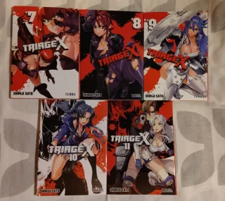 Manga Triage X volúmenes 1 al 11