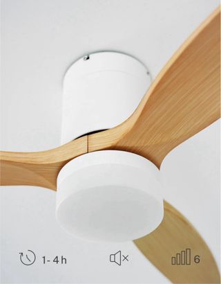 Ventilador de techo con luz. Create