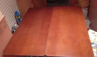 Mesa Abatible Madera Marrón oscuro