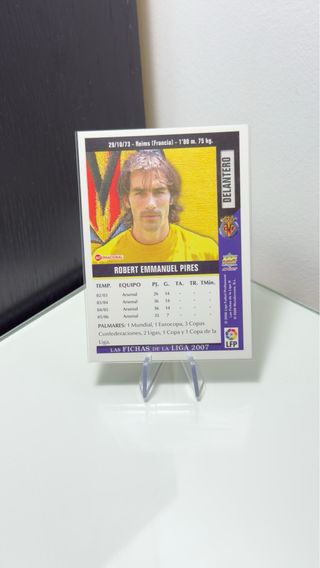Cromo erróneo Pires / José Enrique - Villarreal