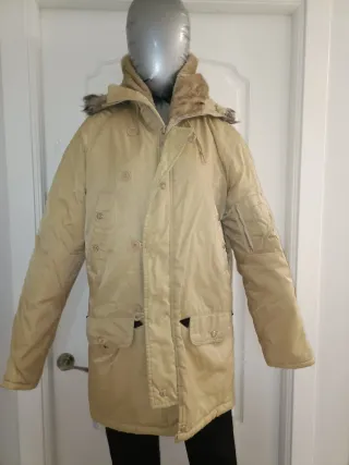 Cazadora Beige con Forro