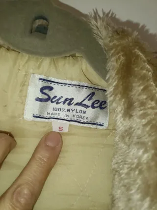 Cazadora Beige con Forro
