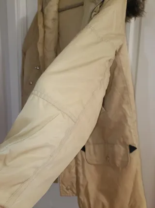 Cazadora Beige con Forro