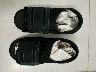 Zapatos ortopedia para pies amputados