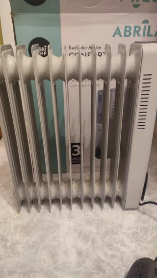 Radiador eléctrico ABRILA|Radiador de Aceite 2500W