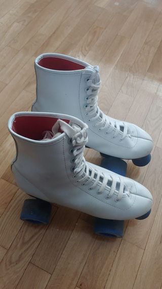 Patines Clásicos Blancos Talla 38-39
