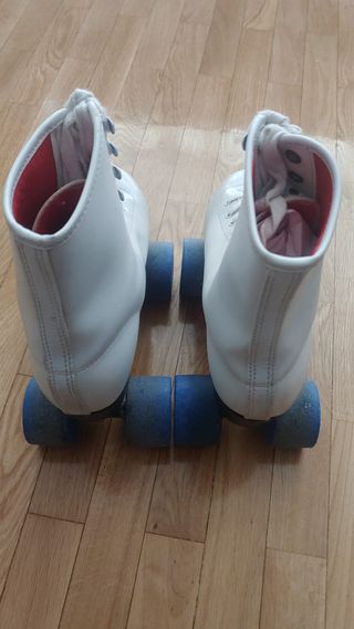 Patines Clásicos Blancos Talla 38-39
