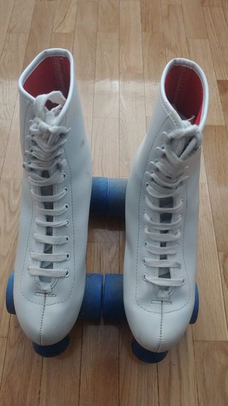 Patines Clásicos Blancos Talla 38-39
