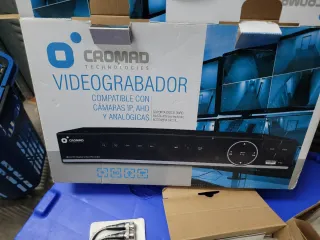 2 Camaras de vigilancia y grabador nuevos