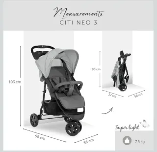 Citi Neo 3 Silla de Paseo Ligera