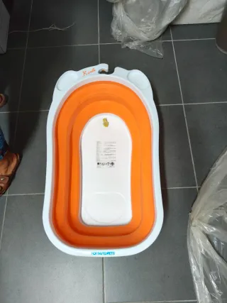 Vaschetta bagnetto pop up arancione