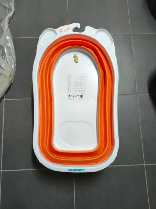 Vaschetta bagnetto pop up arancione