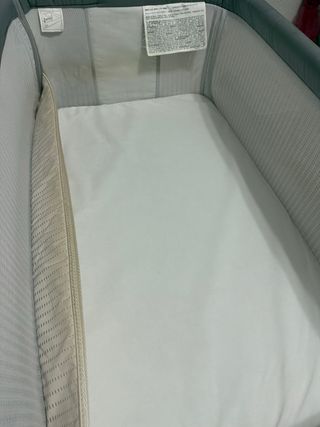 Minicuna Chicco Next 2 Me + colchón especial bebés