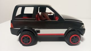 Playmobil Coche Negro y Ladrón