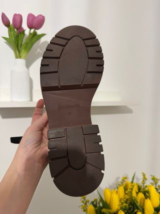 Sandalias cangrejeras cuero  STR , NUEVAS