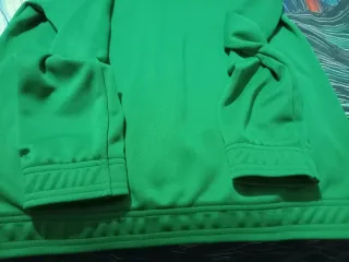 Sudadera Adidas Verde Cremallera