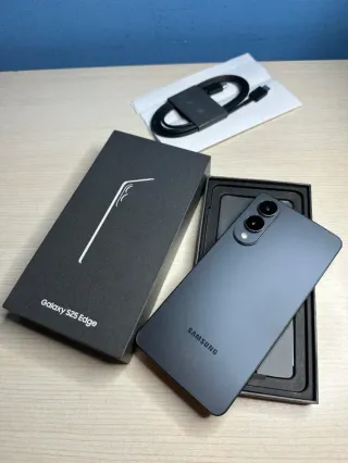 Samsung Galaxy S25 Edge 256GB Negro como nuevo!!