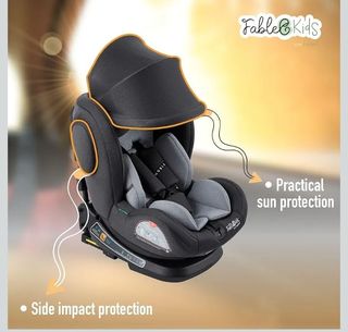 Silla de Coche Giratoria 360 asiento de coche para niños con Isofix