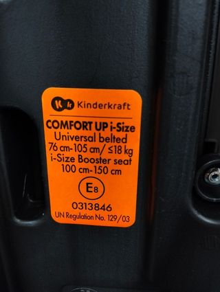 Silla coche Kinderkraft COMFORT UP 76-150 cm