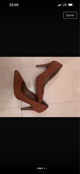 Lote 2 pares zapatos mujer talla 40
