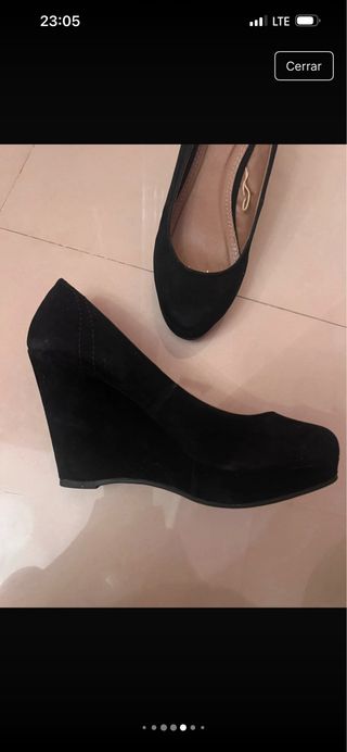 Lote 2 pares zapatos mujer talla 40