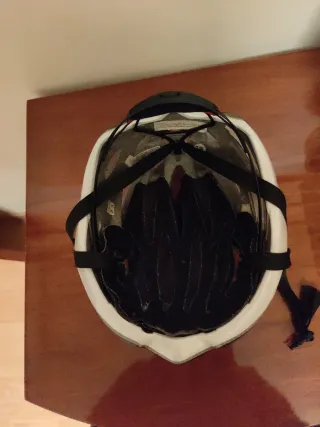 Casco Spiuk Bici Blanco y Negro