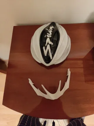 Casco Spiuk Bici Blanco y Negro