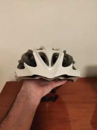 Casco Spiuk Bici Blanco y Negro