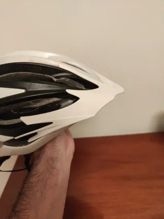 Casco Spiuk Bici Blanco y Negro