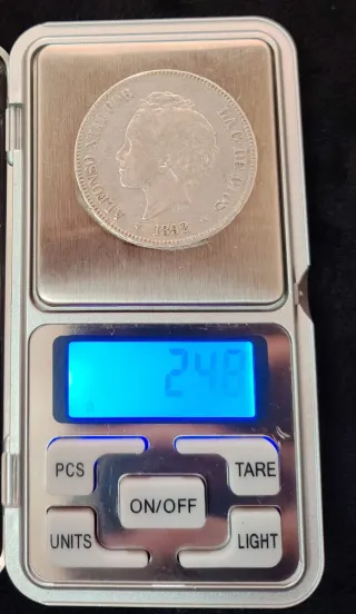 Lote 2 monedas plata. 5 pesetas Alfonso XIII y XII