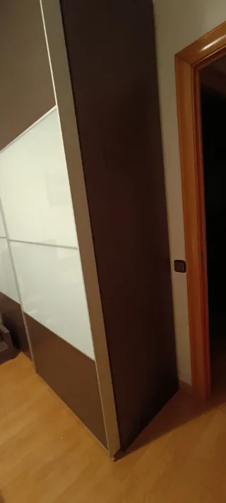 armario madera maciza chapa natural