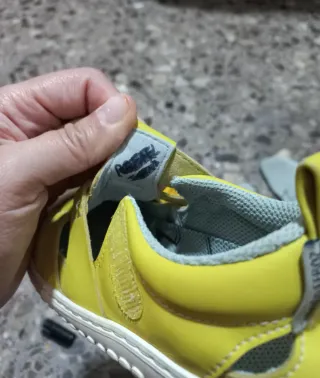 Sandalias Canet Rocker Microfibra Amarillo T24