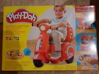 Play-Doh Moto Repartidora de Pizzas