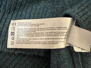 Jersey Coconut lana azul lago T.11/12