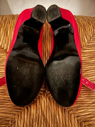 Zapatos Flamenca Niña color Rosa n° 27