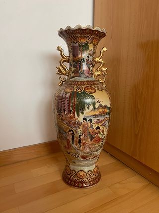 Jarrón Chino Porcelana